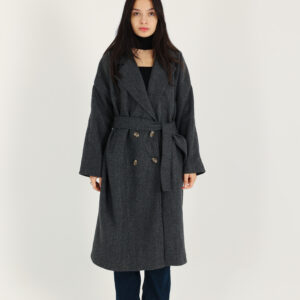 Midnight in Paris - Coat in Grey