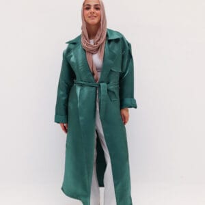 Shimmer Trench in Green
