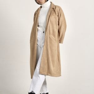 Soft Moves Suede Jacket in Camel